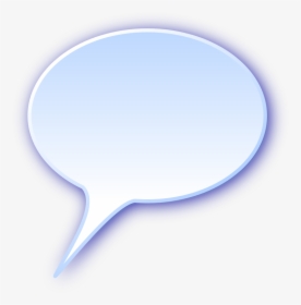 Blue Talk Bubble - Blue Speech Box No Background, HD Png Download, Transparent PNG