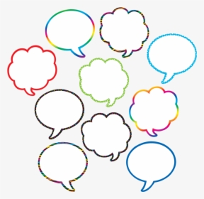 Tcr5047 Speech/thought Bubbles Accents Image - Light, HD Png Download, Transparent PNG
