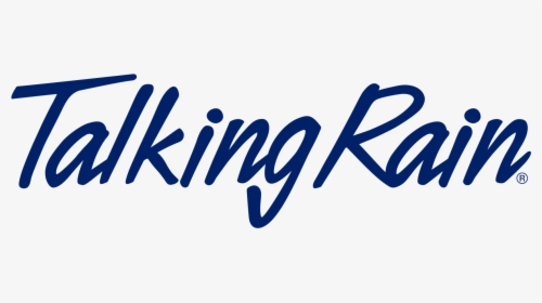 Talkingrain Corporate Logo Pms280 - Talking Rain, HD Png Download, Transparent PNG