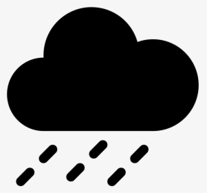 Rain Filled Icon - Transparent Background Snow Cloud Icon, HD Png Download, Transparent PNG