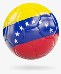 Glossy Soccer Ball - Venezuela Football Flag Png, Transparent Png, Transparent PNG