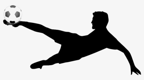 Soccer Ball Player Kicking Clip Art Playing Clipart - Soccer Clipart, HD Png Download, Transparent PNG