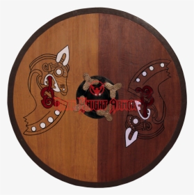 Circle Shield Png - Viking Round Shield, Transparent Png, Transparent PNG