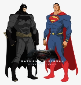 Clip Art Free Download Transparent Superman Batman - Batman And Superman Vector, HD Png Download, Transparent PNG