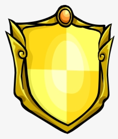 Minecraft Server Icon Shield - Club Penguin Shield, HD Png Download, Transparent PNG
