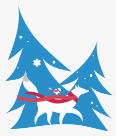 Fox In Trees, HD Png Download, Transparent PNG