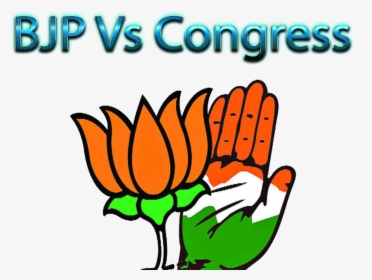 Bjp Vs Congress Png Free Images - Congress Party Logo Hand, Transparent Png, Transparent PNG