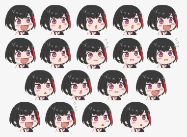 All The Different Emotions Of Chibi Hentaihaven - Hentai Haven Chan Gif, HD Png Download, Transparent PNG