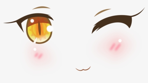 Anime Smile Png - Transparent Anime Eyes Png, Png Download, Transparent PNG