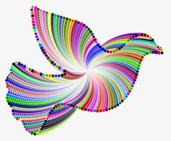 Line,spiral,pigeons And Doves - Doves As Symbols, HD Png Download, Transparent PNG