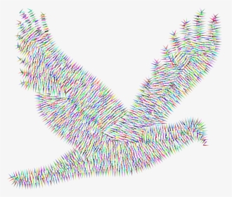 Prismatic Abstract Peace Dove Clip Arts - Portable Network Graphics, HD Png Download, Transparent PNG