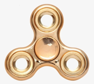 Golden Fidget Spinner Png Image - Golden Fidget Spinner Png, Transparent Png, Transparent PNG
