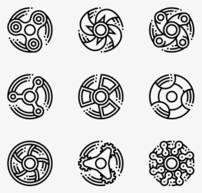 Fidget Spinner - Spinning Wheel Icon, HD Png Download, Transparent PNG