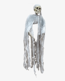 Ghost Skeleton Halloween Transparent Image - Transparent Background Ghost Png, Png Download, Transparent PNG