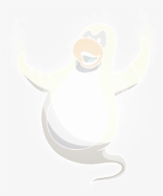 Halloween 2012 Ghosts Player Arctic White - Club Penguin Terror, HD Png Download, Transparent PNG