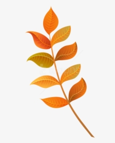 Fall Decorative Leaves Png - Good Morning My Girlfriend, Transparent Png, Transparent PNG