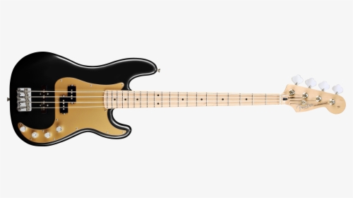 Bass Guitar Transparent - Fender Precision Bass Elite Black, HD Png Download, Transparent PNG