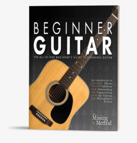 Beginner Guitar Book Cover - Acoustic Guitar, HD Png Download, Transparent PNG