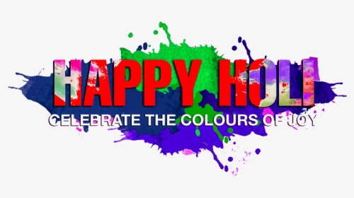 Happy Holi Png, Text Holi Png - Happy Holi Logo Png, Transparent Png, Transparent PNG