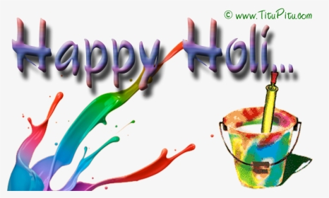 Transparent Holi Png - Happy Holi Image Png, Png Download, Transparent PNG