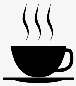Coffee Png Silhouette - Tea Cup Silhouette Png, Transparent Png, Transparent PNG