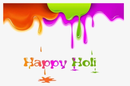 Happy Holi Text Png Picture - Happy Holi Text Png, Transparent Png, Transparent PNG