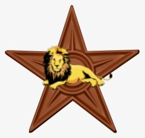 Original Barnstar Lion - Nazi Insignia Png, Transparent Png, Transparent PNG