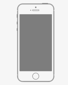 Smartphone Mobile Frame Material Feature Phone Vector - 手機 素材, HD Png Download, Transparent PNG