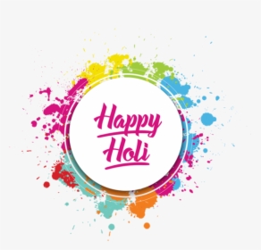 Transparent Happy Holidays Png - Happy Holi Text Png, Png Download, Transparent PNG