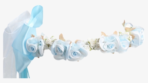 Light Blue And White Flower Crown, HD Png Download, Transparent PNG