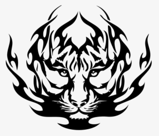 Tiger Tattoos Png Photos - Tiger Symbol Black And White, Transparent Png ,  Transparent Png Image - PNGitem