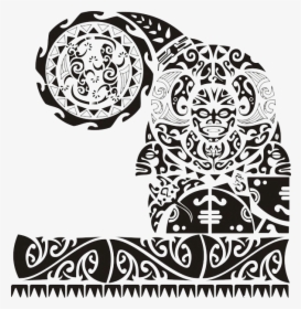 Chest Tattoo Png Clipart - Maori Tattoo, Transparent Png, Transparent PNG