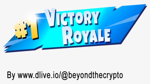Clip Art 1 Victory Royale Transparent - Fortnite Victory Royale Png, Png Download, Transparent PNG