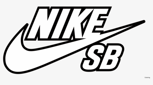 nike swoosh logo white