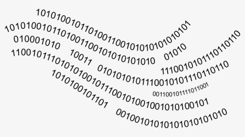 Binary Code Wave Clip Arts - Binary Clipart, HD Png Download, Transparent PNG