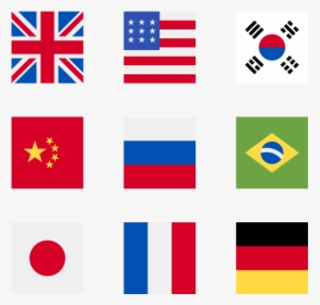 Essential Set - Transparent Country Flags, HD Png Download, Transparent PNG