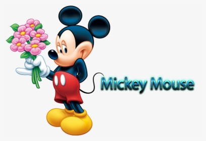 Mickey Mouse Free Pictures - Transparent Background Mickey Mouse Png, Png Download, Transparent PNG