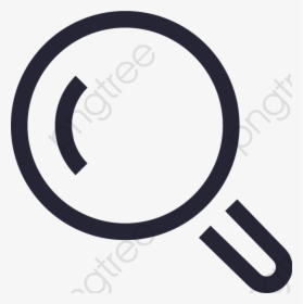 Transparent Magnifying Glass Clip Art - Search Symbol On Powerpoint, HD Png Download, Transparent PNG