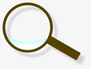 Brown Magnifying Glass, HD Png Download, Transparent PNG