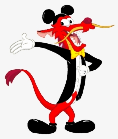 Leopard Lizard Clipart Mickey Mouse - Mushu Mickey Mouse, HD Png Download, Transparent PNG