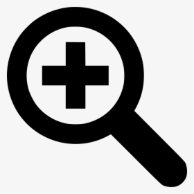 Zoom In Magnifying Glass - Zoom Magnifying Glass Icon, HD Png Download, Transparent PNG