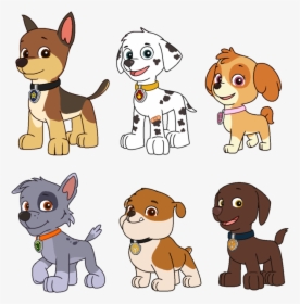Paw Patrol Redesigned Au Vectors By Nobodyherewhatsoever - Everest Paw Patrol Vector, HD Png Download, Transparent PNG