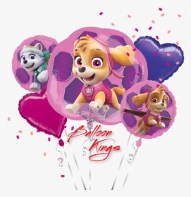 Paw Patrol Skye And Everest Bouquet, HD Png Download, Transparent PNG