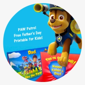 Paw Patrol Fathers Day - Marshall And Chase Paw Patrol Round, HD Png Download, Transparent PNG