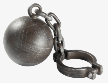 Halloween Ball And Chain - Convict Ball And Chain, HD Png Download, Transparent PNG