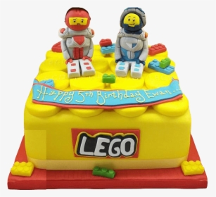 Lego Cake Png - Lego Birthday Cake Png, Transparent Png, Transparent PNG