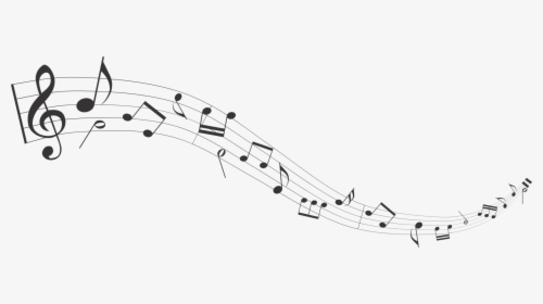 Line Art,angle,area - Staff Music Notes Transparent, HD Png Download, Transparent PNG