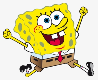 Spongebob Squarepants Png Background Image - Bob Esponja Saltando Gif, Transparent Png, Transparent PNG