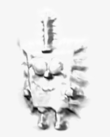Black And White Joint - Spongebob Running Through Wall, HD Png Download, Transparent PNG