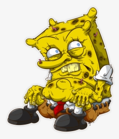 Scary Spongebob - Bad Pictures Of Spongebob, HD Png Download, Transparent PNG